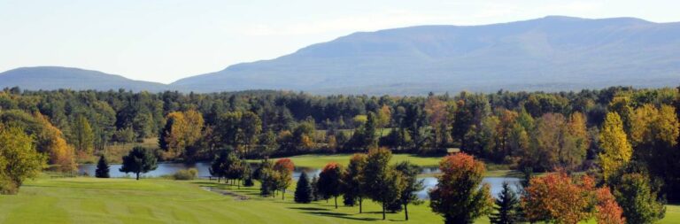 Fall Golf - Autumn in the Catskills
